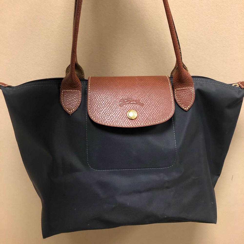 Small Longchamp Charcoal